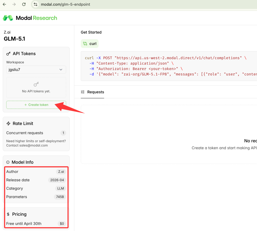 GLM-5.1 入口页面