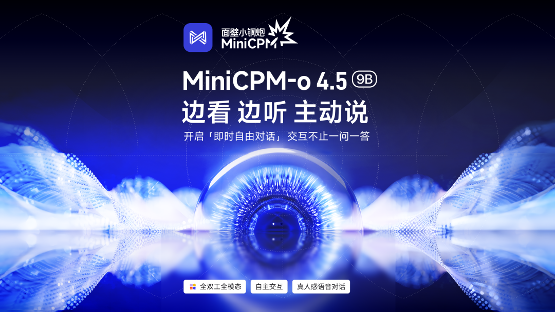 MiniCPM-o 4.5 技术报告封面