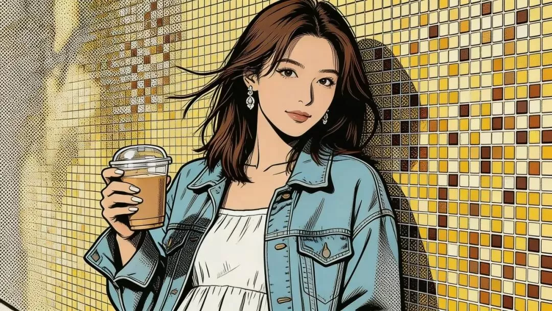 大友克洋赛博漫画风格
