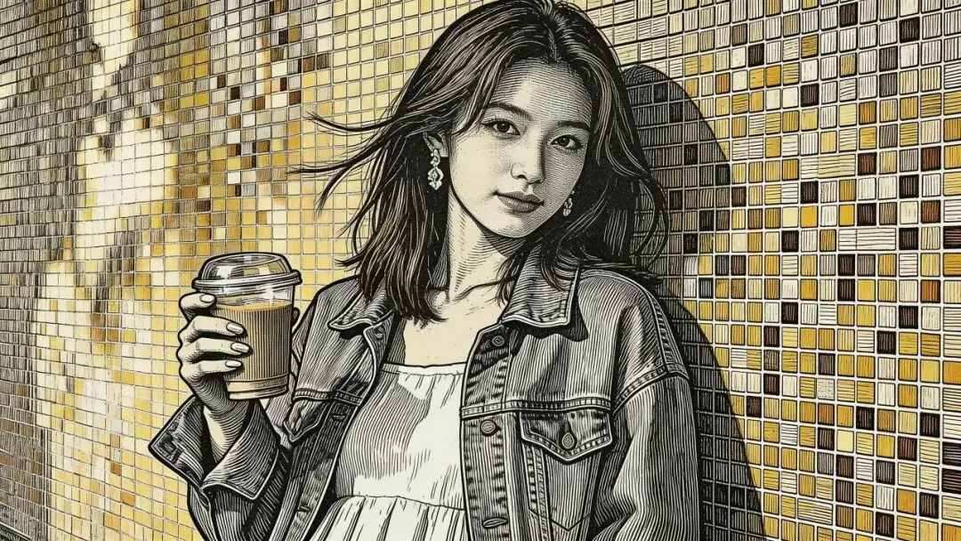 刮刻版画风格