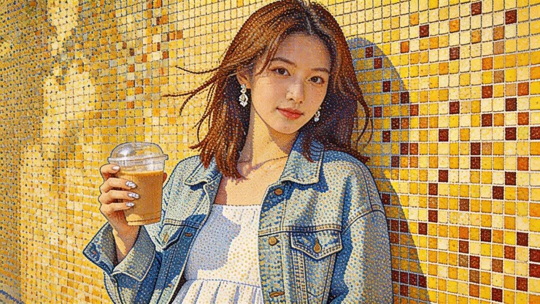 点彩派绘画风格