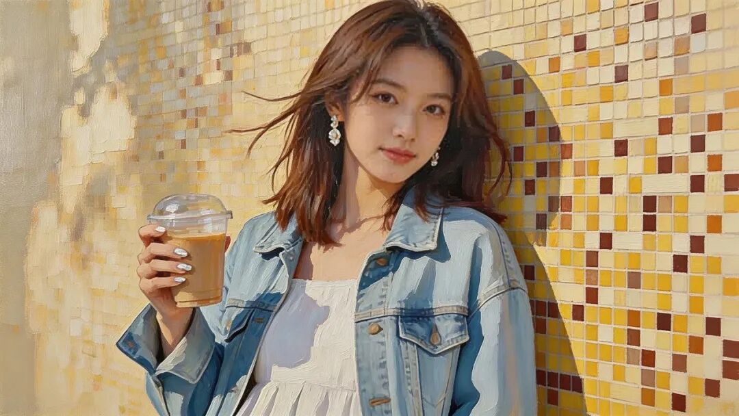 水粉时装插画风格