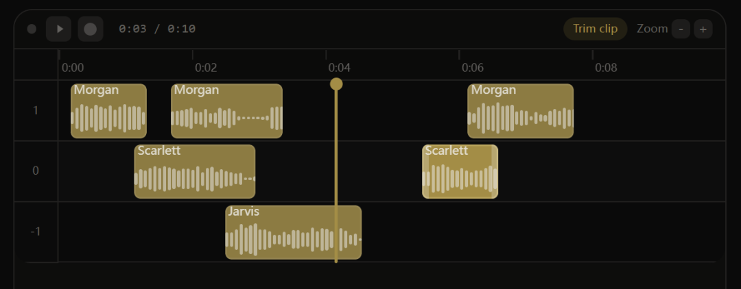 Stories 多轨道编辑器