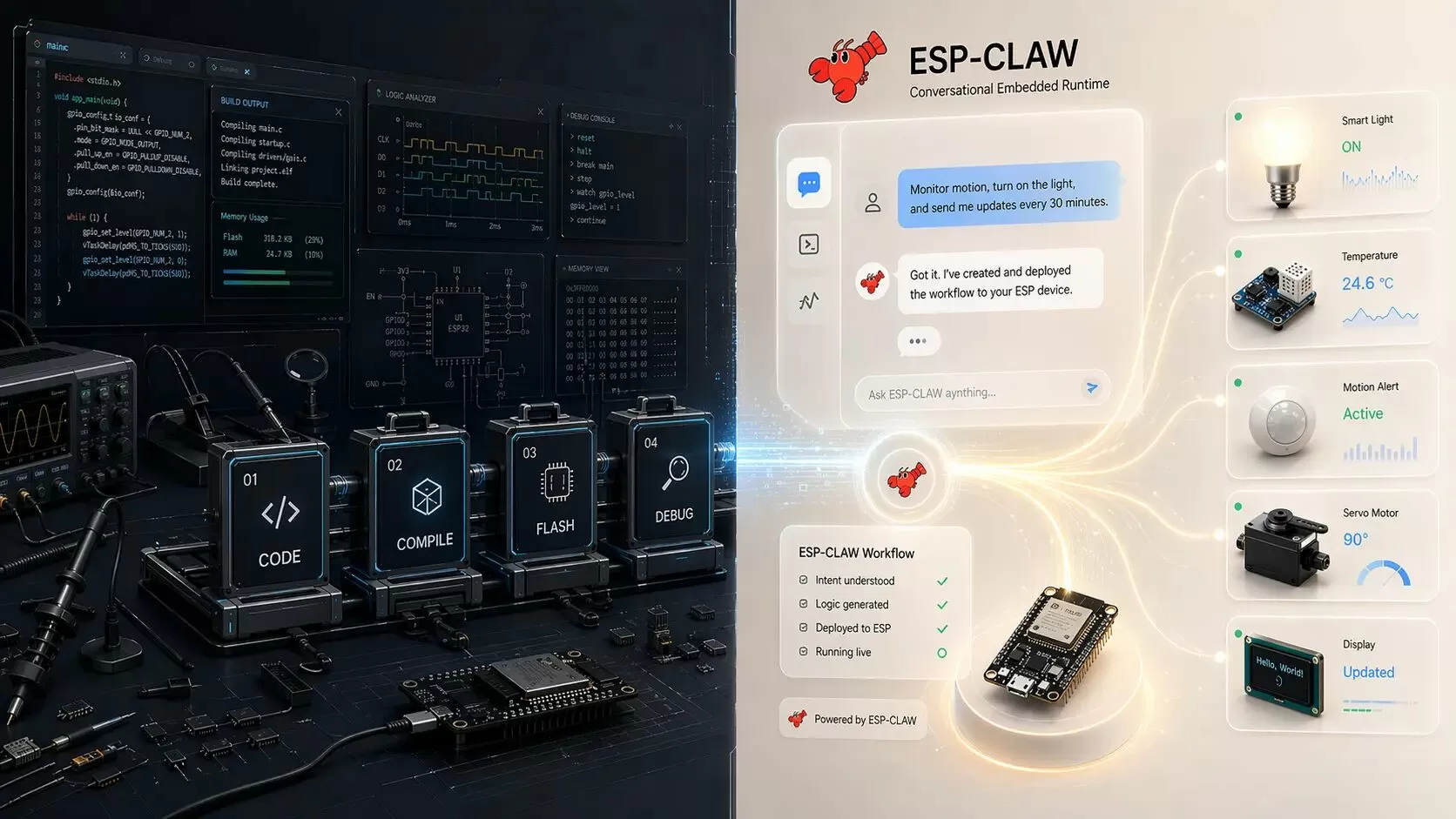 ESP-Claw 项目 Logo