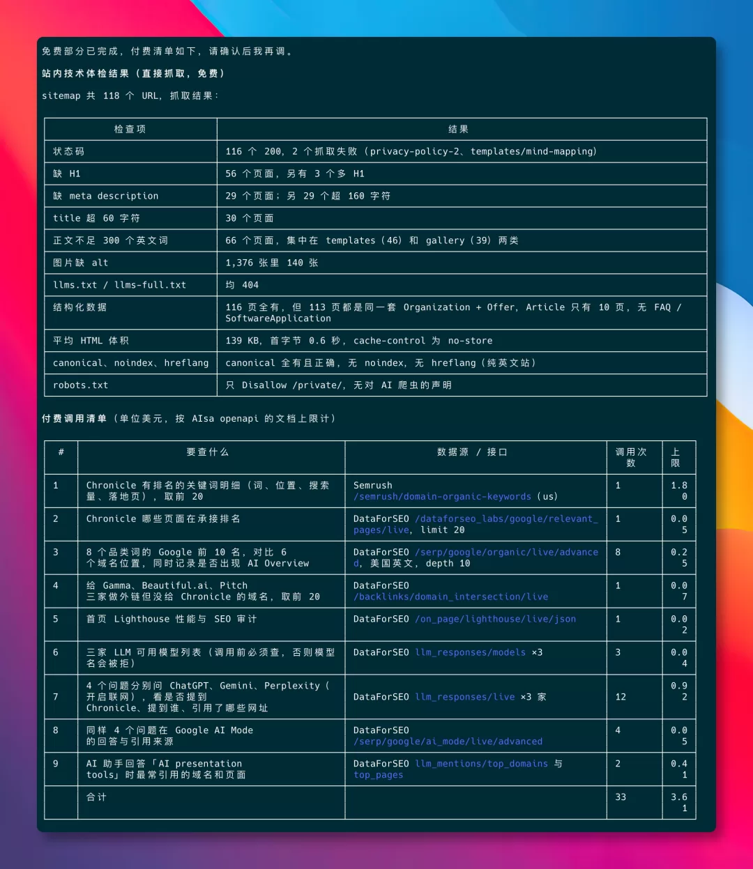 竞品分析报告详情