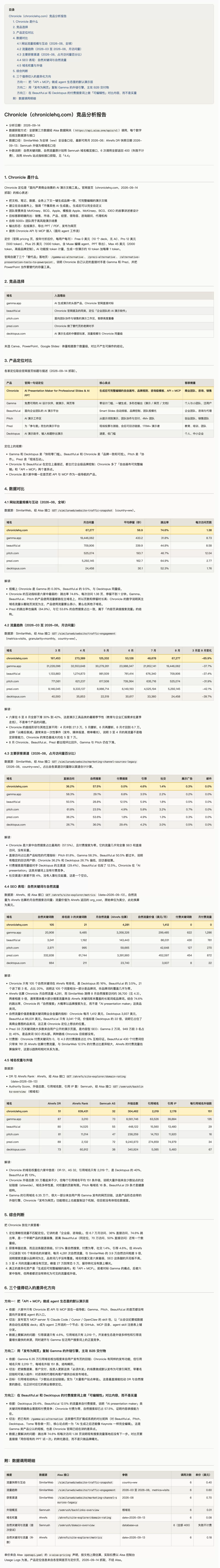 完整竞品分析报告