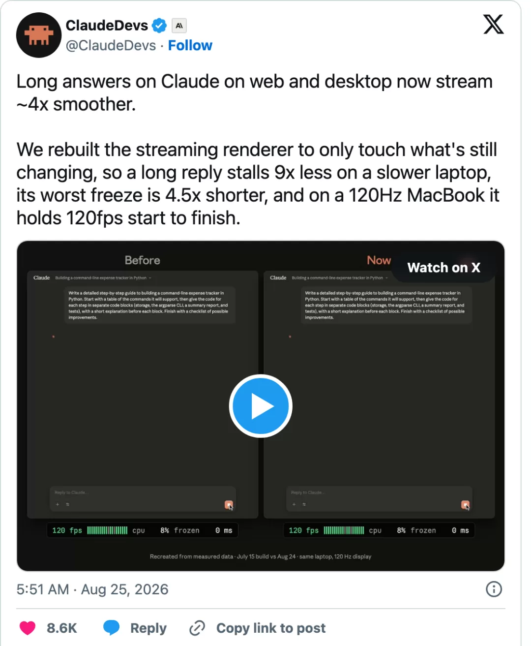 @ClaudeDevs 官方推文