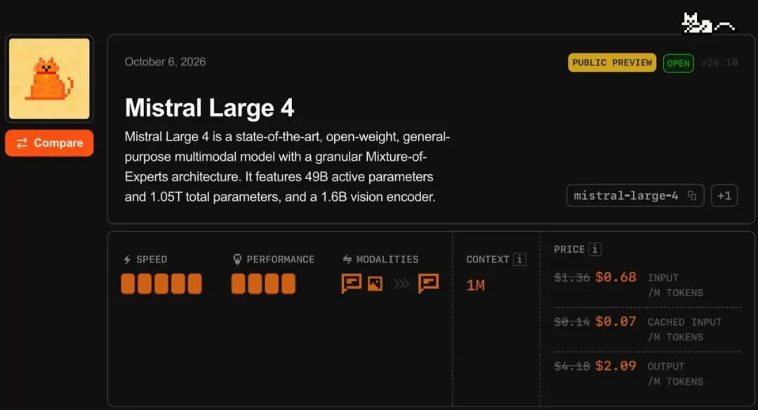 Mistral Large 4