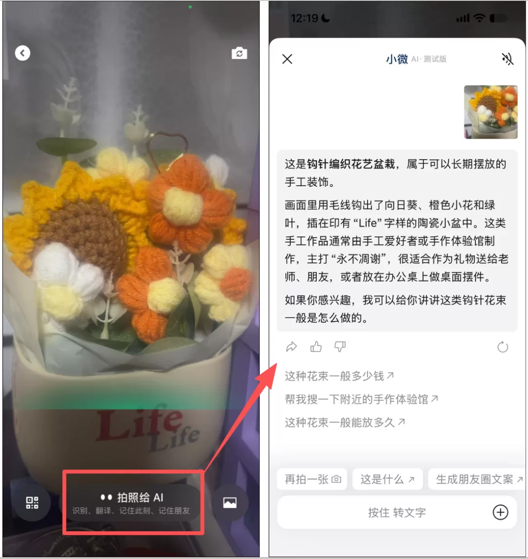 扫一扫拍照给AI