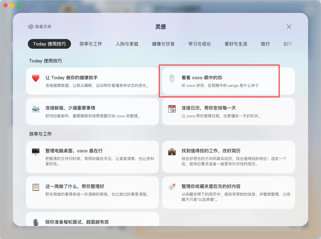 coco 眼中的你