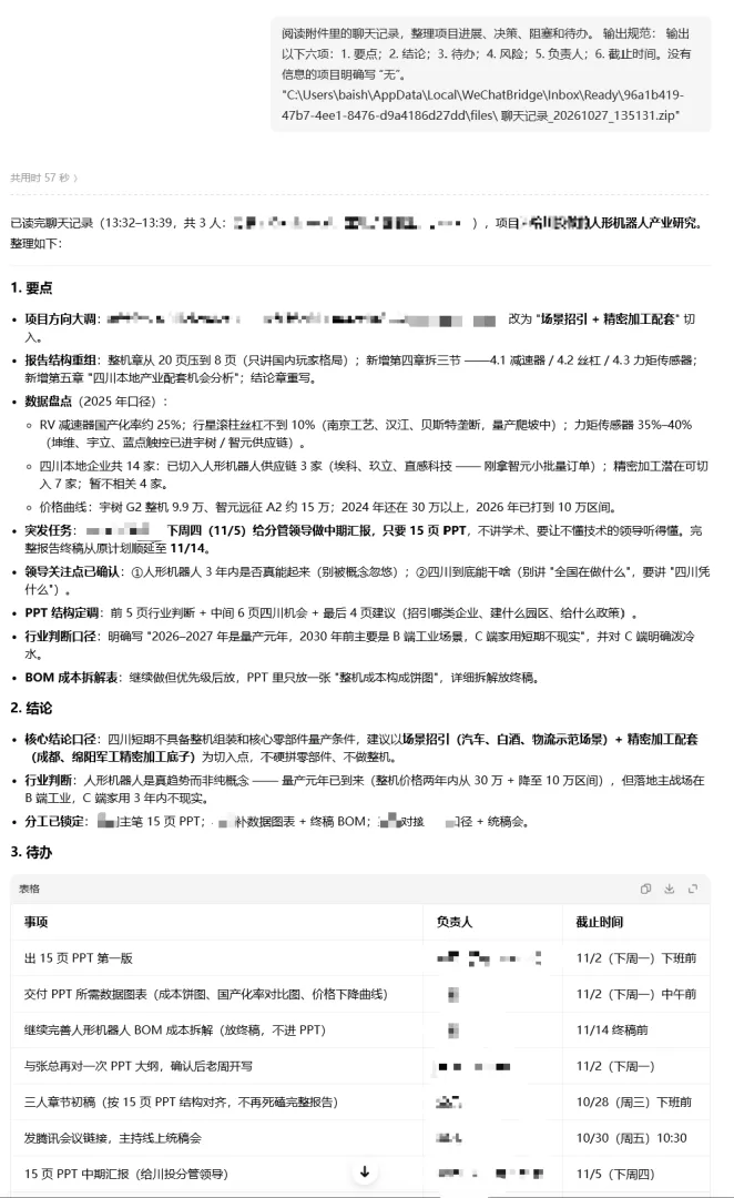 项目周会整理纪要