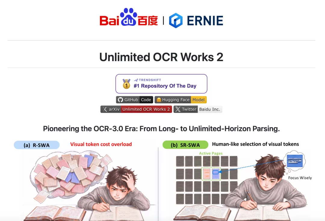 百度文心 Unlimited OCR 2