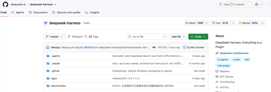 DeepSeek Harness 工程笔记